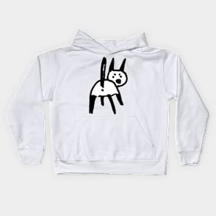 Scribble Yell Kids Hoodie